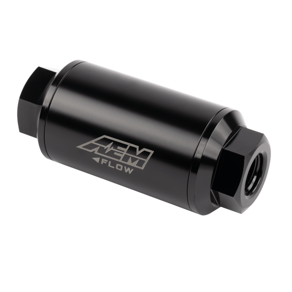 AEM Universal High Volume -6AN Fuel Filter, 10 Micron 25-204