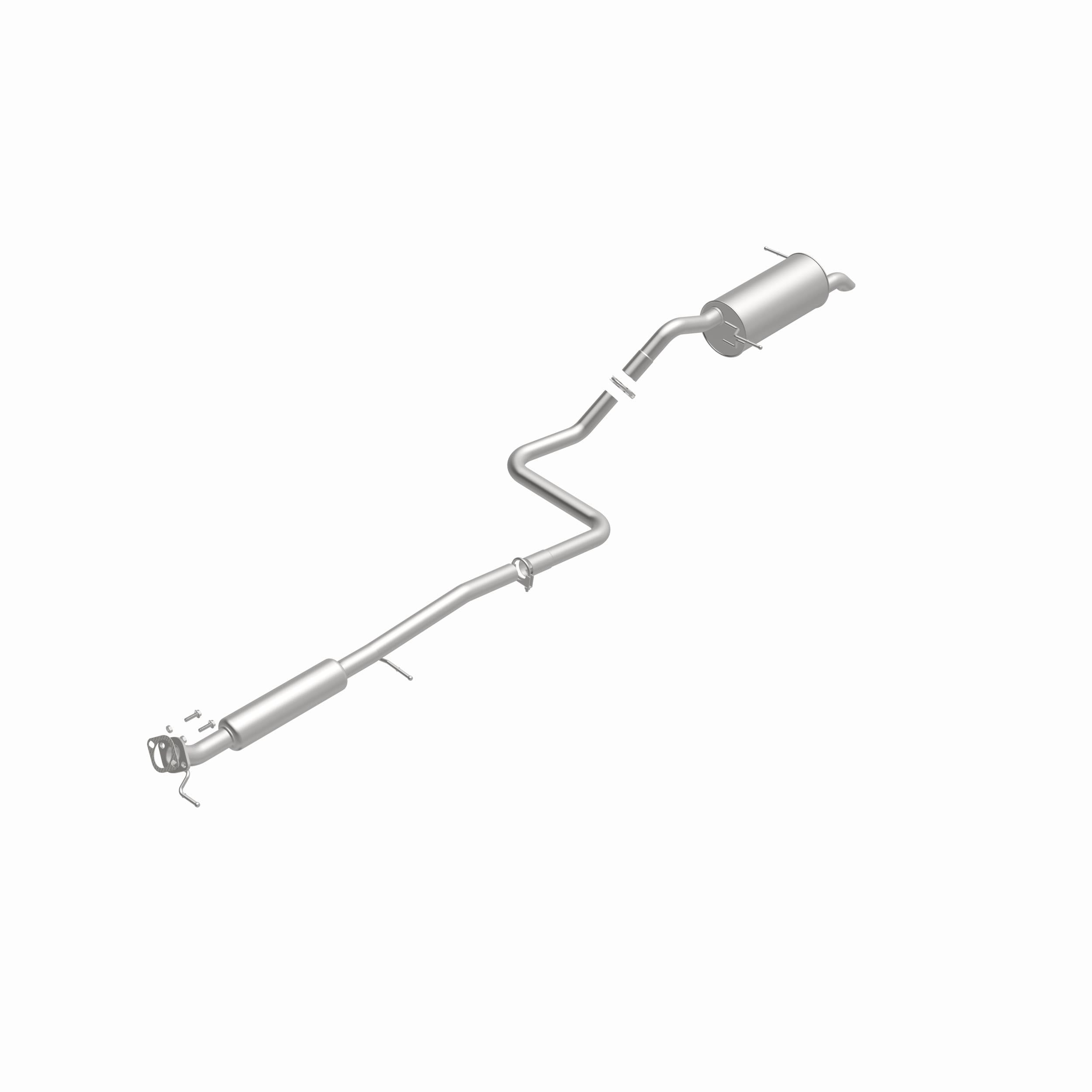 Fits 2011-2016 Ford Fiesta 1.6L Direct-Fit Replacement Exhaust System