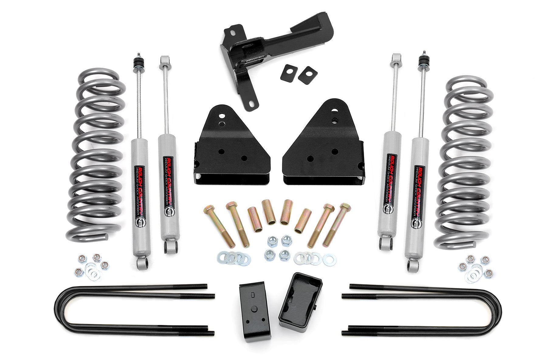 2008-2010 Ford F-250 Super Duty 3 Inch Lift Kit - FR Springs - Ford F-250/F-350 Super Duty 4WD (2008-2010) - 521.2