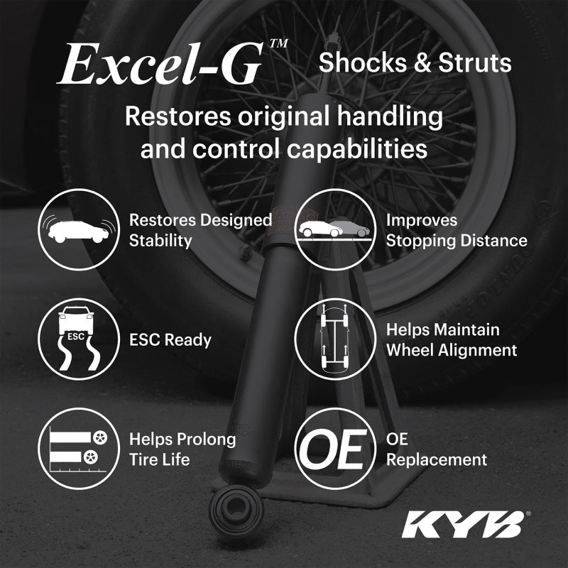 KYB Shocks & Struts Excel-G Rear AVANTI II 1986-88 BUICK Apollo 1973 BUICK Century 1973-81 BUICK Est