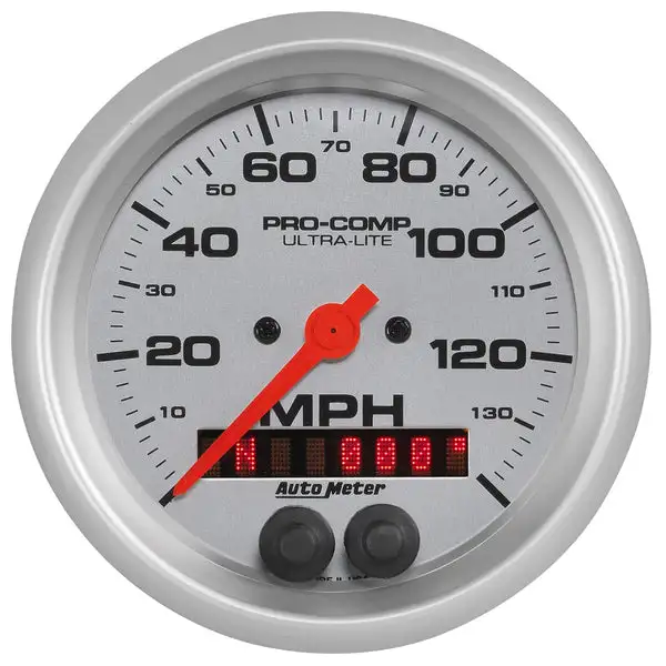 AutoMeter Ultra-Lite 3-3/8in 140MPH GPS Speedometer (4480)