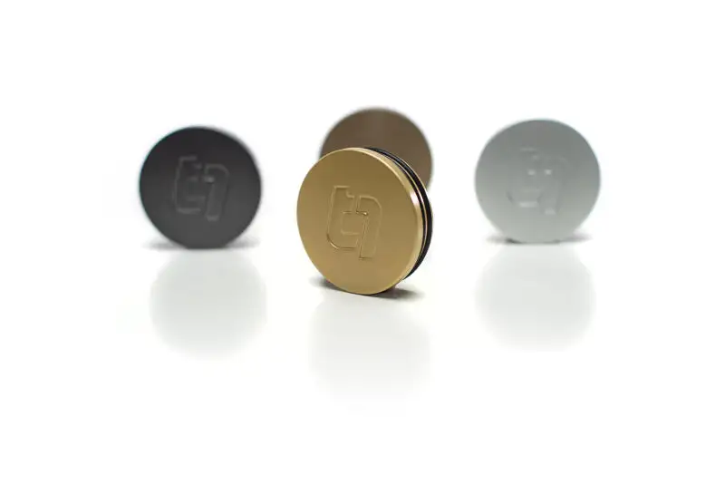 Titan 7 Center Cap / Flat 58mm Bore (Single) - Satin Titanium