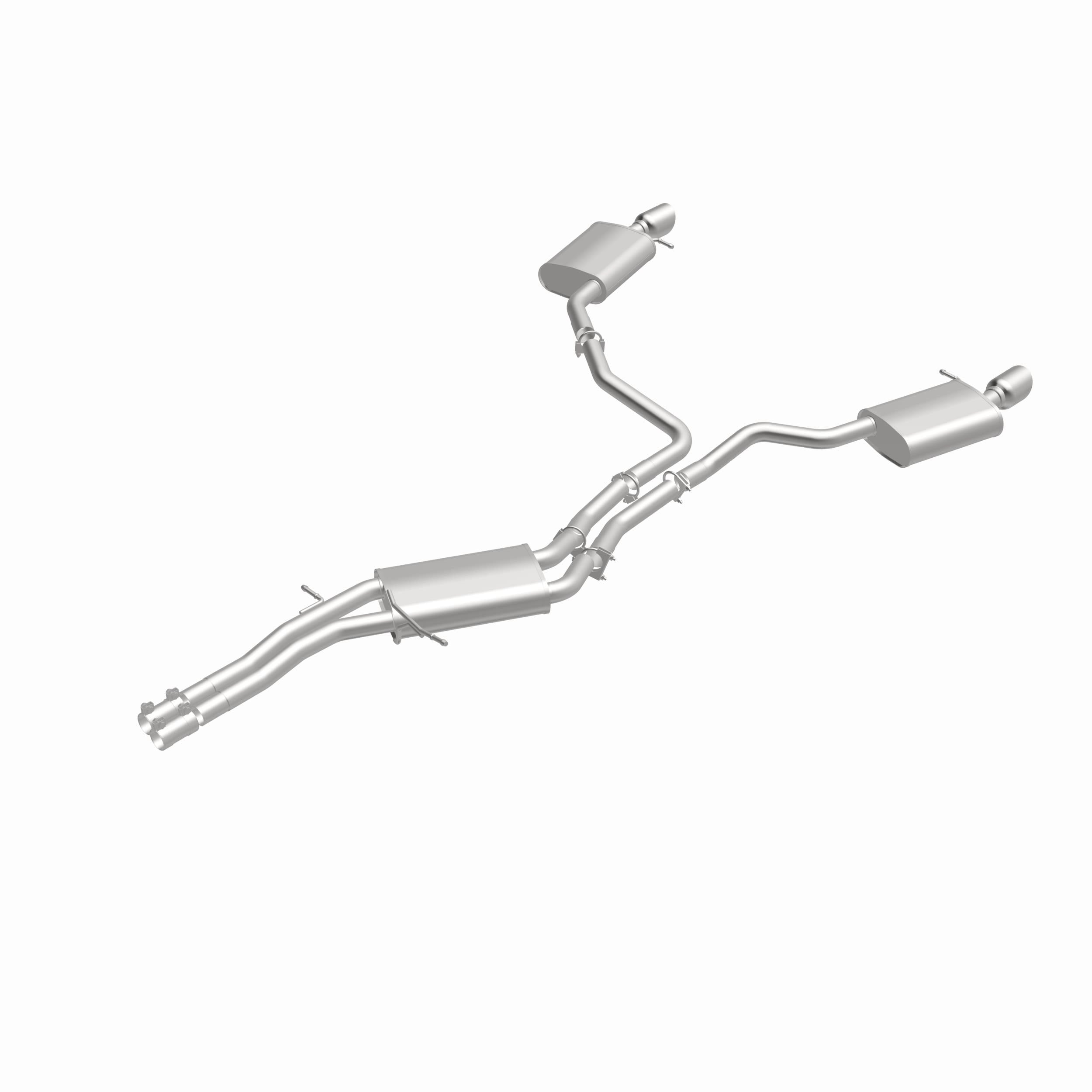 Fits 2012-2015 Audi Direct-Fit Replacement Exhaust System