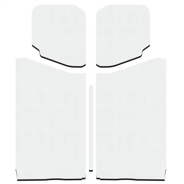 DEI 18-23 Jeep Wrangler JL 2-Door Boom Mat Headliner - 5 Piece - White