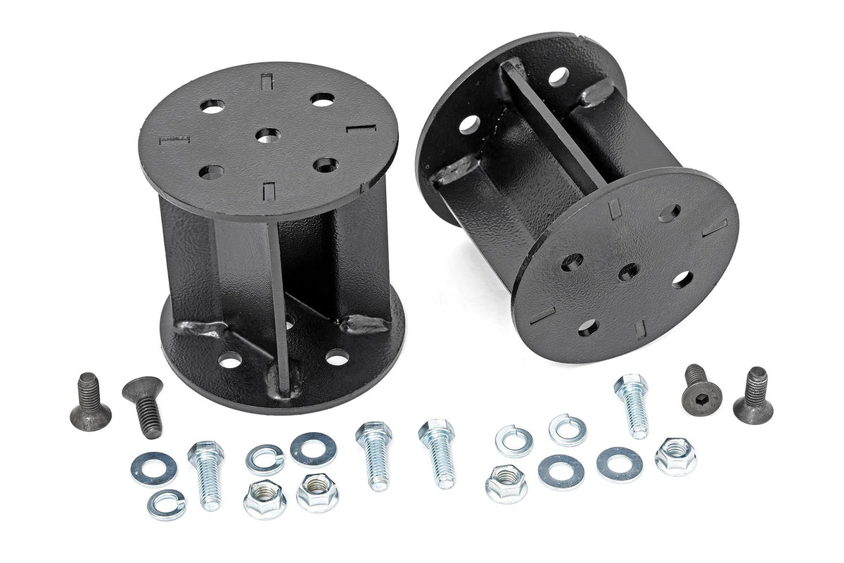 Rough Country Air Spring Spacer Kit - 6 Inch 6 Degree