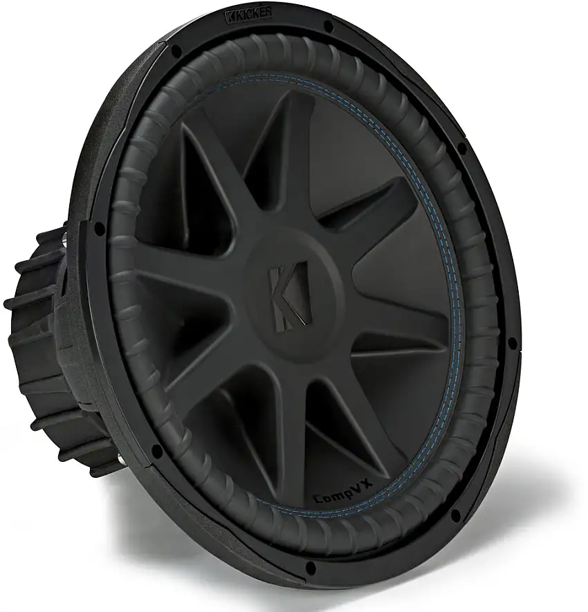 Kicker CompVX 15-Inch (380mm) Sub, DVC, 2-Ohm, 1000w 50CVX152