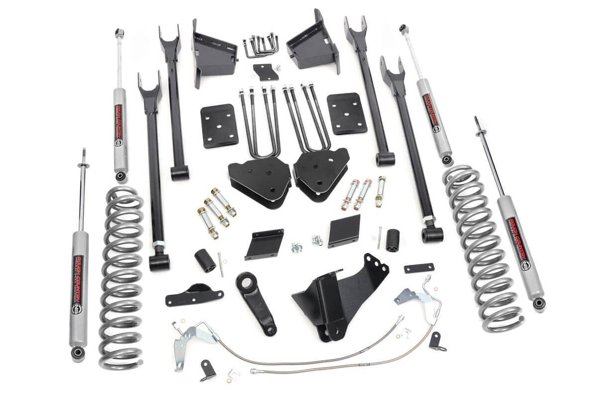 2015-2016 Ford F-250 Super Duty 6 Inch Lift Kit  -4-Link - No OVLD - Ford F-250 Super Duty 4WD (2015-2016) - 527.2