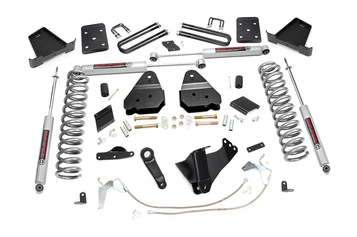2015-2016 Ford F-250 Super Duty 6 Inch Lift Kit - Diesel - OVLD - Ford F-250 Super Duty 4WD (2015-2016) - 548.2
