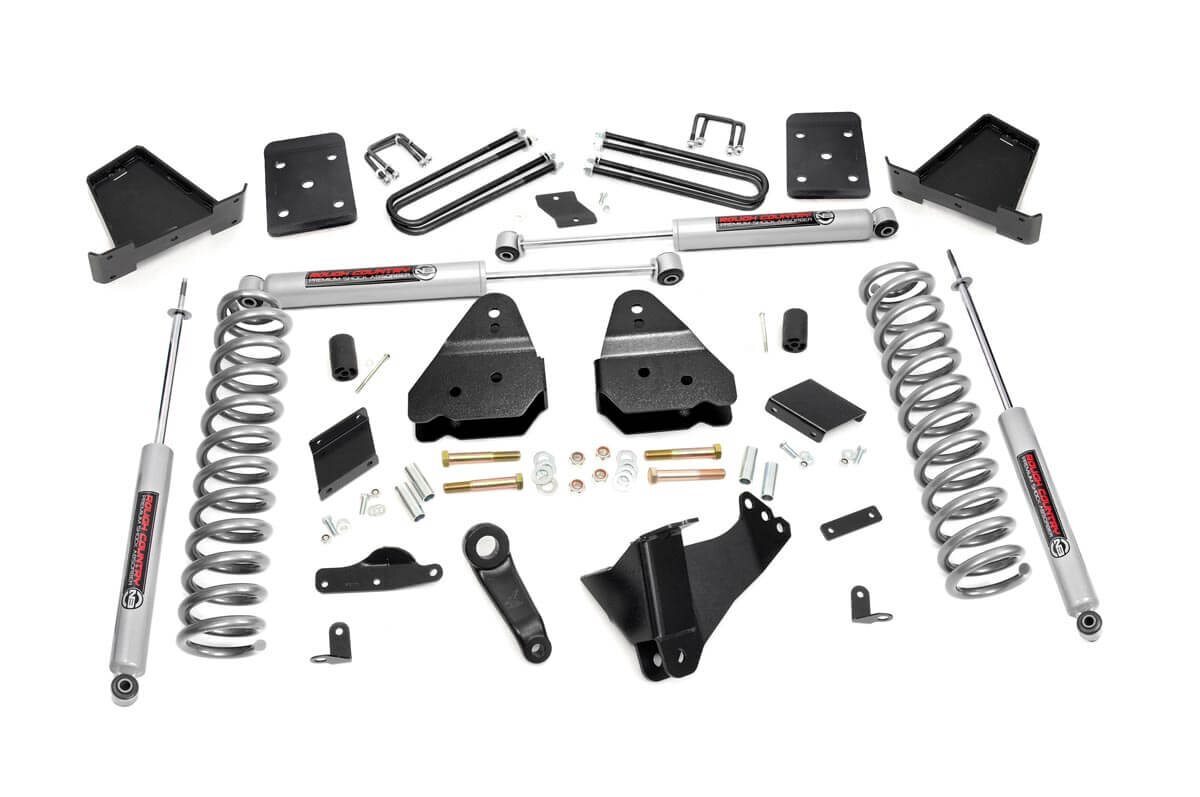 Rough Country 4.5 Inch Lift Kit - OVLD - Ford F-250 Super Duty 4WD (2015-2016) - 567.2