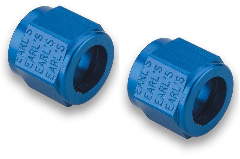 Earls -3 AN Aluminum Tube Nut - 581803ERL