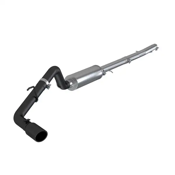 MBRP Exhaust 3" Cat Back, Single Side Exit, Black Coated (S5227BLK)