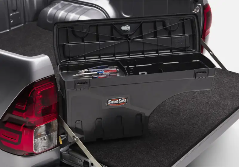 UnderCover Toyota Tundra Drivers Side Swing Case - Black Smooth