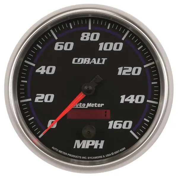 AutoMeter Cobalt 5in 160mph In-Dash Electronic Programmable Speedometer (6289)