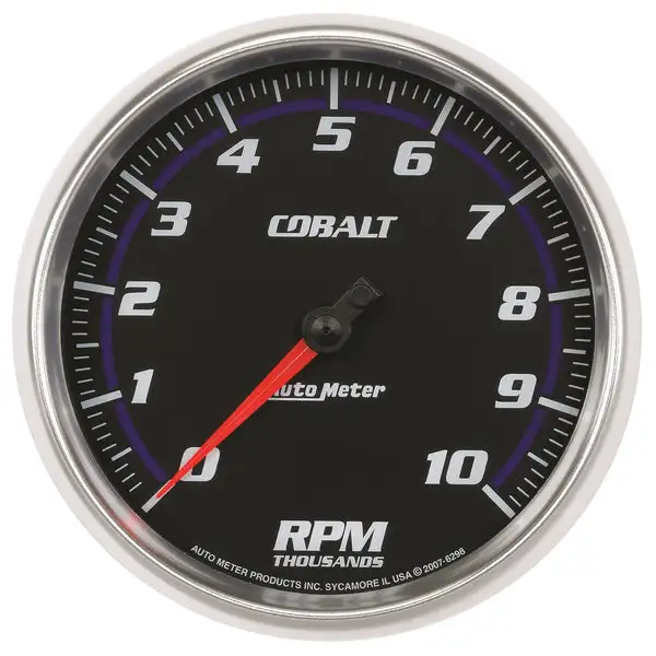 AutoMeter Cobalt 5in 10,000RPM In-Dash Tachometer (6298)