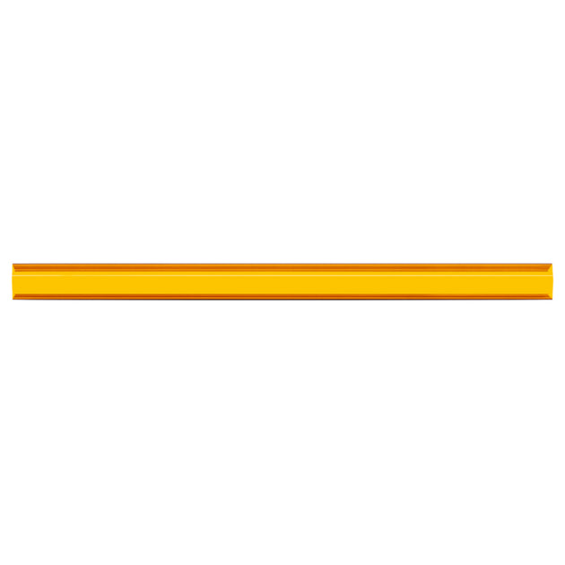 Borne Off-Road Light Bar Cover Single Row 40in Amber