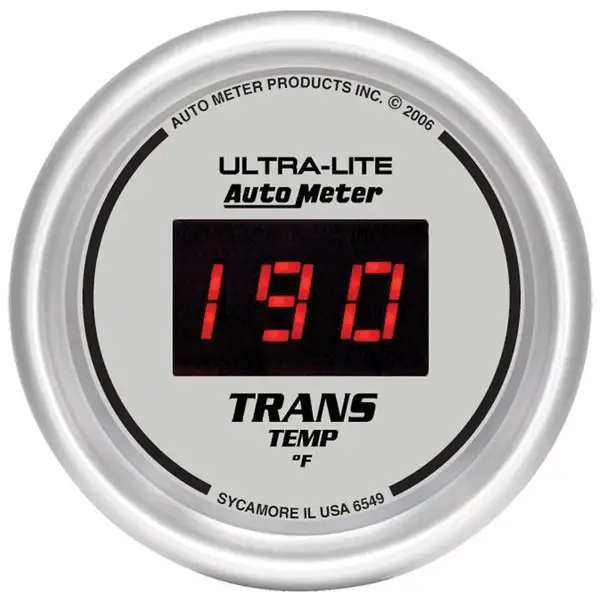 AutoMeter Ultra-Lite 52mm 0-300 Deg F Digital Oil Temperature (6549)