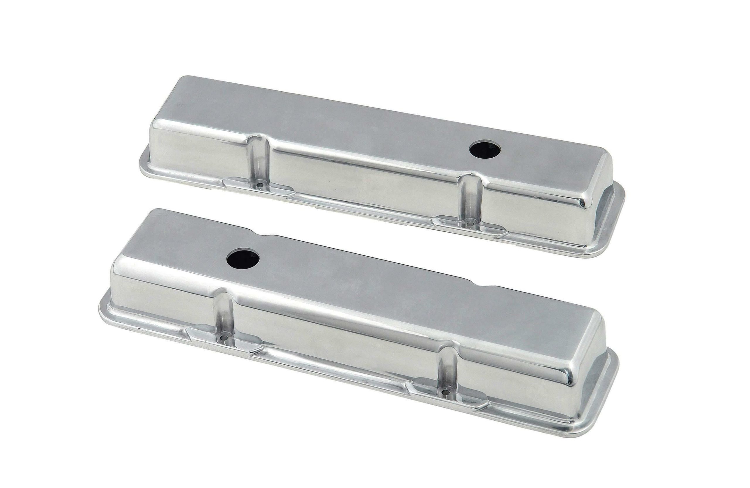 Mr. Gasket Aluminum Short-Style Valve Covers - 6850