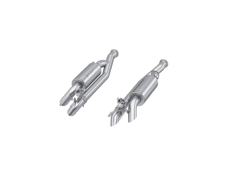MBRP Mercedes-Benz G63 4.0TT V8 T304 SS 2.5in Pre-Axle Cat-Back Exhaust Dual Split Quad Side