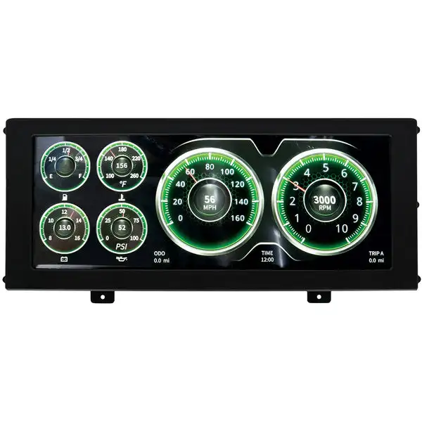 AutoMeterDigital Instrument Display, Color Lcd, Panel Mount, Universal - 7000