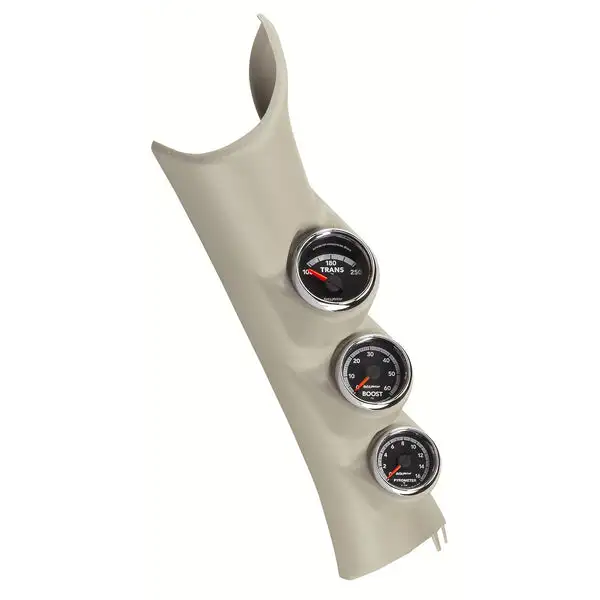 AutoMeter 10-12 Dodge Ram Gen4 Factory Match Triple Pillar Gauge Kit (7089)