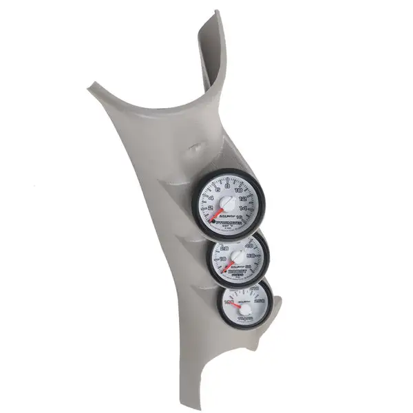 AutoMeter 03-09 Dodge Ram Triple Pillar Gauge Kit (7099)