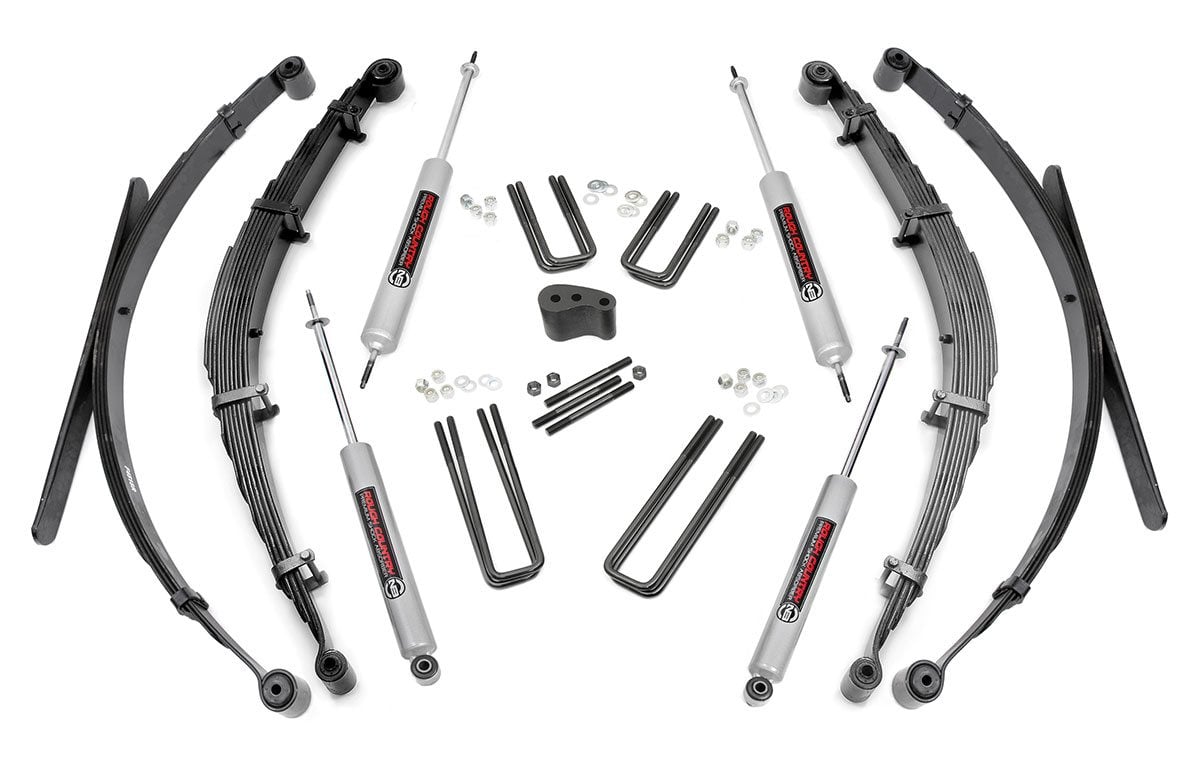 1977-1978 Ford F-250 4 Inch Lift Kit - Rear Springs - Ford F-250 4WD (1977-1979) - 505.2