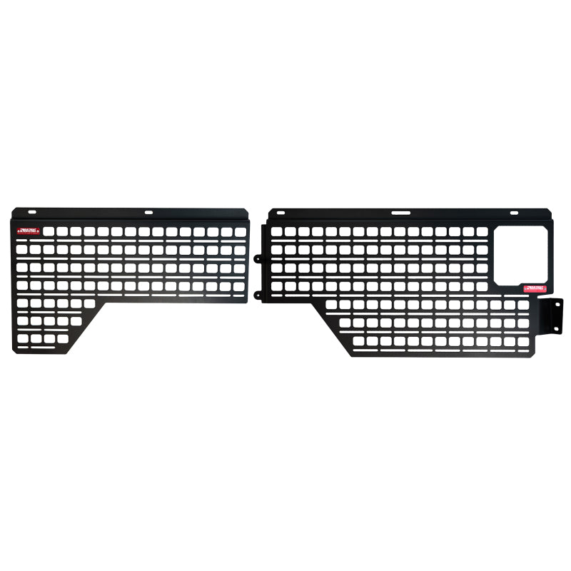 BuiltRight Industries 2022+ Toyota Tundra 5.5ft Bed Bedside Rack Molle Panel System - Passenger Side