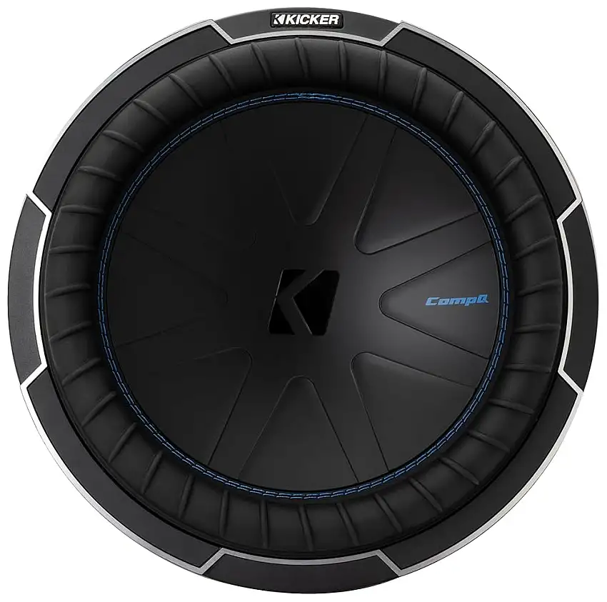 Kicker CompQ 12”(30cm) Subwoofer, DVC, 2-ohm, 1000w 51CWQ122