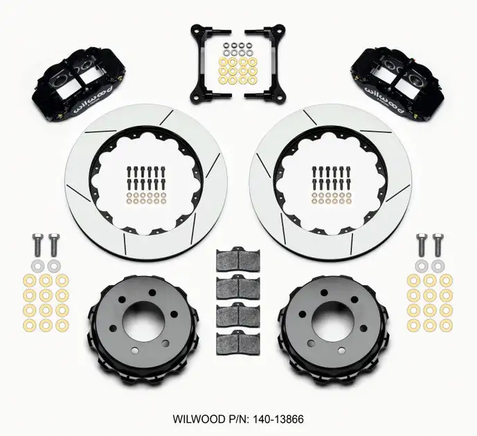 Wilwood Narrow Superlite 4R RearTruck Kit 14.25in 2012-Up Ford F150 (6 lug)