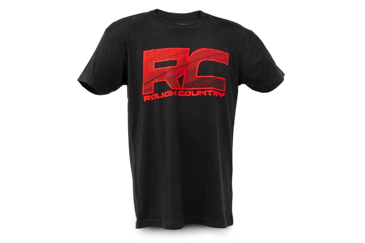 Rough Country T-Shirt - Pattern - Black - 3XL - 840853XL