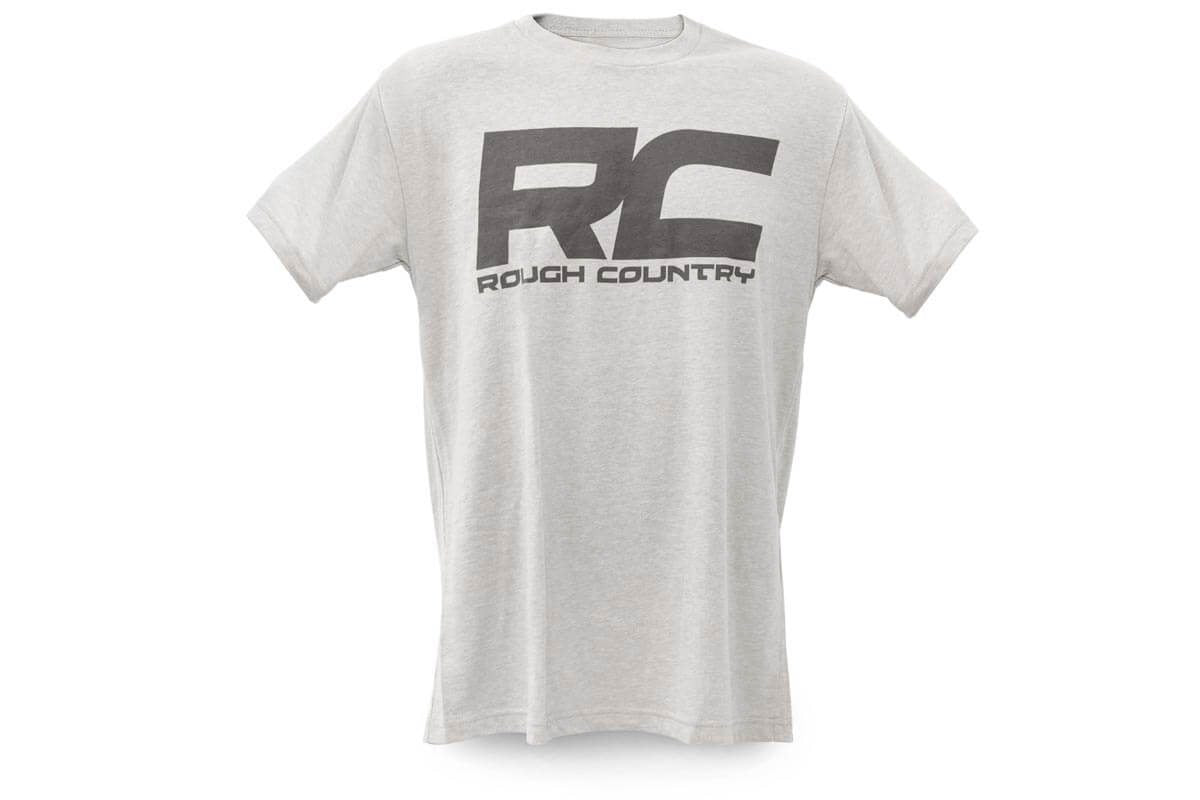Rough Country T-Shirt - Logo - Grey - XL - 84086XLG