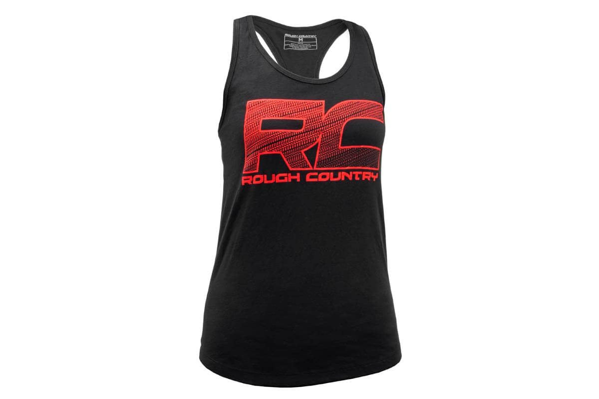 Rough Country Tank Top - Women Fts - Black - XL - 84087XLG