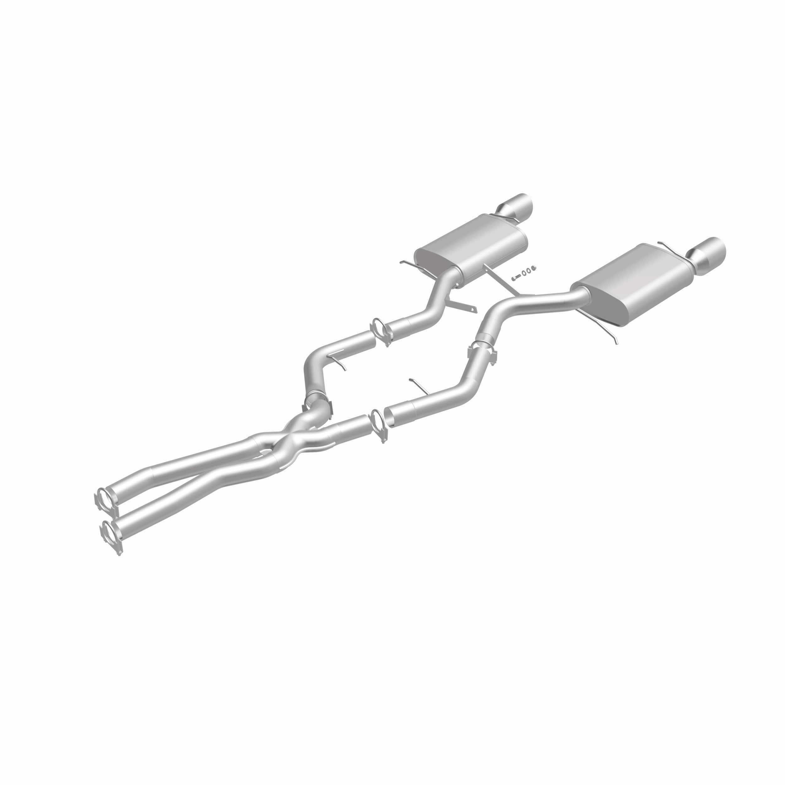 Fits 2007-2010 BMW Direct-Fit Replacement Exhaust System