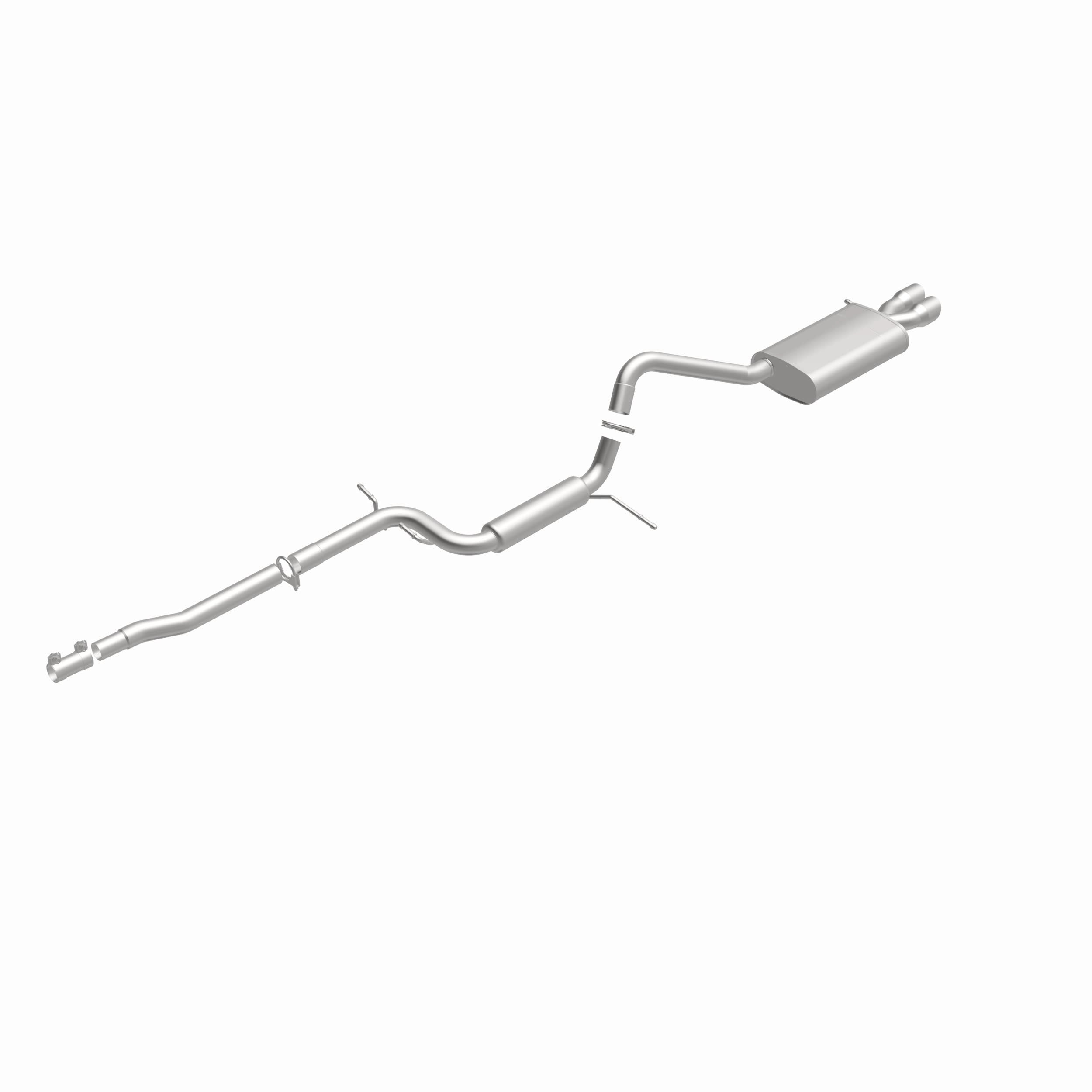 Fits 2011-2014 Volkswagen Jetta 2.0L Direct-Fit Replacement Exhaust System