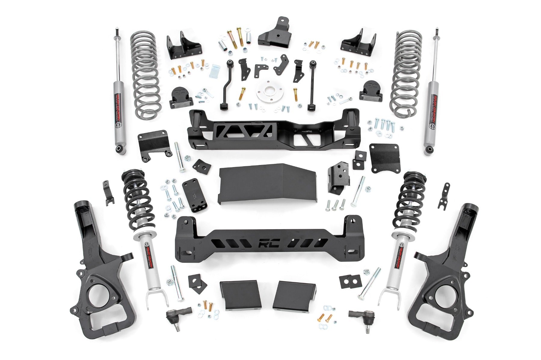 Rough Country 6 Inch Lift Kit - N3 Struts - Rear Coils - Ram 1500 4WD (2025) - 88331