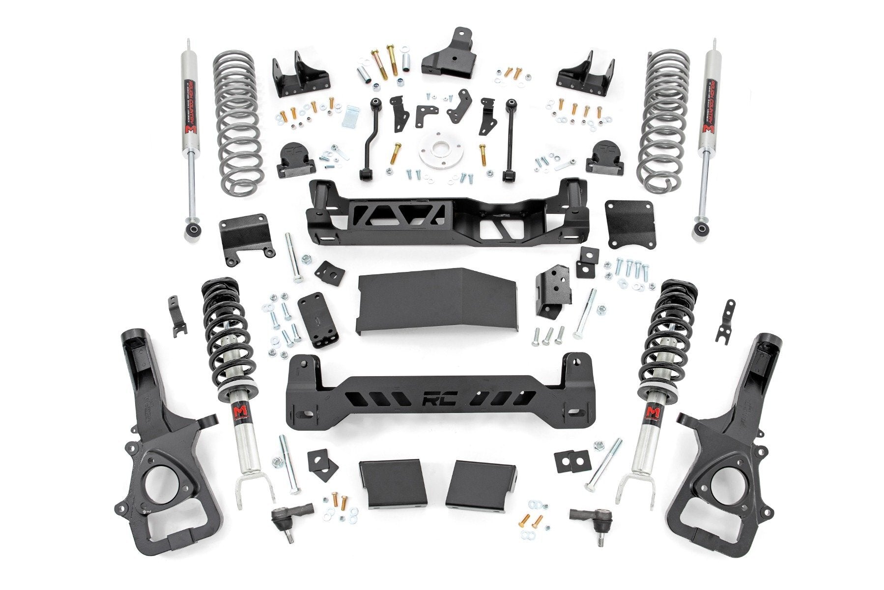 Rough Country 6 Inch Lift Kit - M1 Struts - Rear Coils - Ram 1500 4WD (2025) - 88340