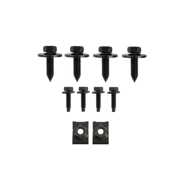 Fits 67-72 C/K Series Fleetside Wheel Tub Splash Shield Bolt Kit-10pcs L0014-67
