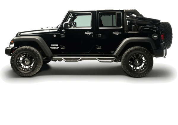 Wrangler JK eTop Jeep For 07-18 Wrangler JK 4-Door Squareback Black eTop - eTop - 94500-17