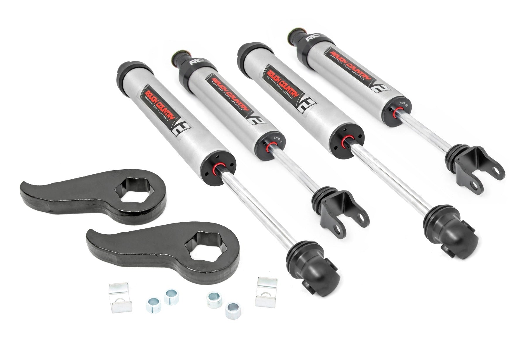 Rough Country 1.5-2 Inch Leveling Kit - V2 - Chevy/GMC 2500HD/3500HD (11-19) - 959371