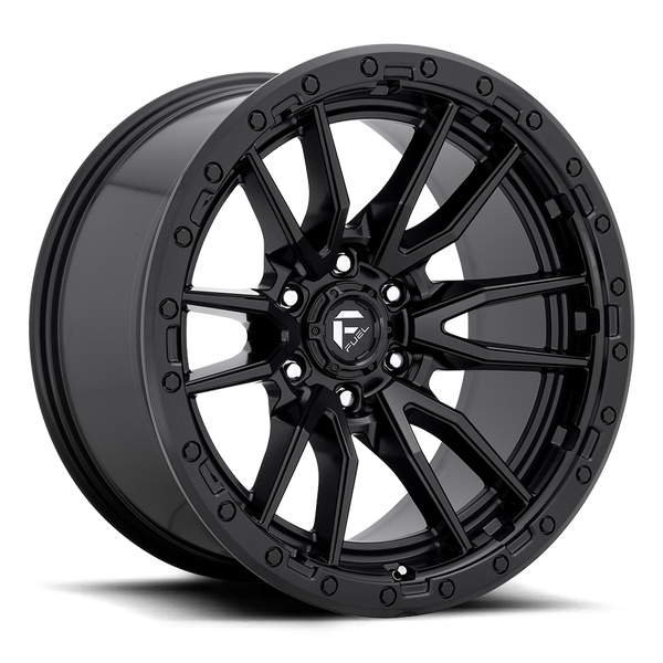 Aluminum Wheels 17X9 Rebel D679 6 On 120 Matte Black 67.06 Bore 1 Offset Fuel Off Road Wheels - D67917909450