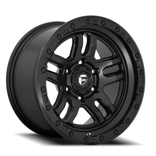 Aluminum Wheels 20X9 AMMO D700 6 On 135 Matte Black 87.1 Bore 1 Offset 5 Spoke Fuel Off Road Wheels - D70020908950
