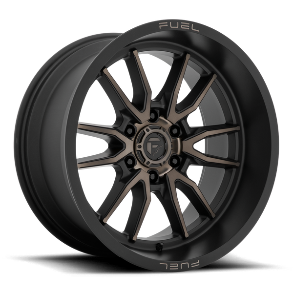 Aluminum Wheels 20X9 Clash 6 D762 6 On 135 Matte Black Double Dark Tint 87.1 Bore 1 Offset Multi Spoke Fuel Off Road Wheels - D76220908950