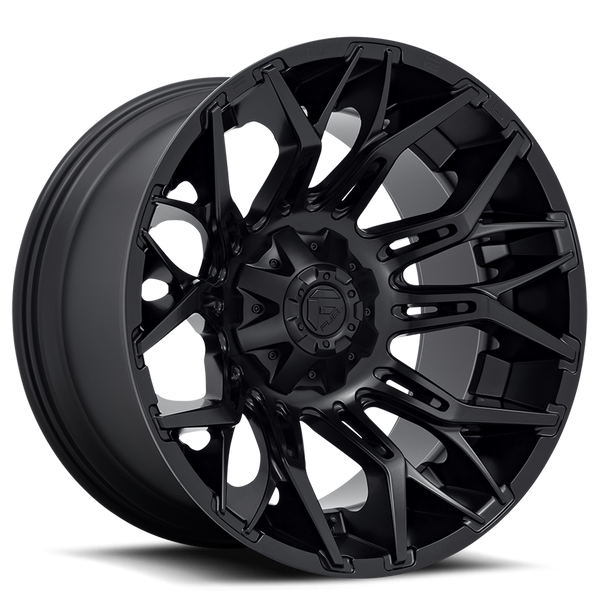 Aluminum Wheels 20X9 Twitch D772 8 On 170 Blackout 125.1 Bore 1 Offset Fuel Off Road Wheels - D77220901750