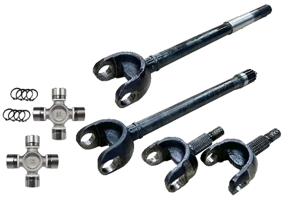 Jeep Wrangler JL and JT Chromoly Discovery Series Front Axle Kit Revolution Gear - DC-D44-JLJT-2PC