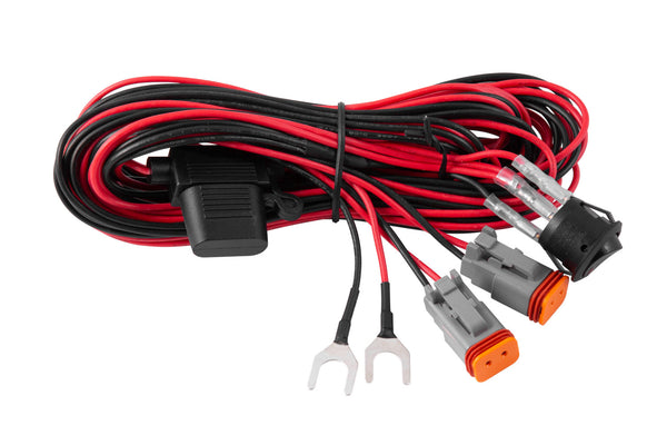Light Duty Dual Output Light Bar Wiring Harness Diode Dynamics - DD4033