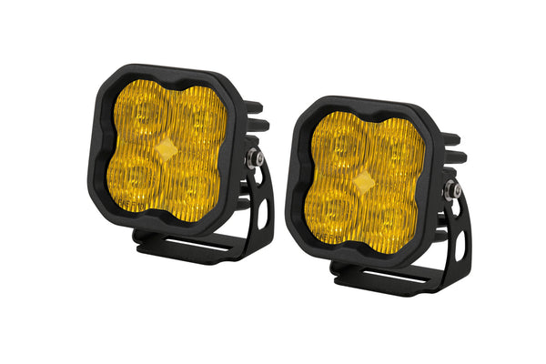 SS3 Pro ABL Yellow SAE Fog Standard Pair Diode Dynamics - DD6890P