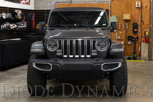 Jeep JL SS5 CrossLink Bumper Lightbar Kit Sport Combo Diode Dynamics - DD7278