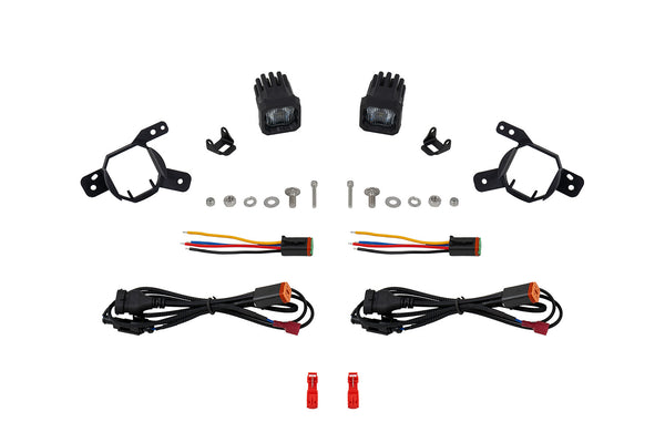 SSC1 SAE/DOT Type G3M Fog Light Kit Cool White (6000K) 3569 White SAE Fog Diode Dynamics - DD8038