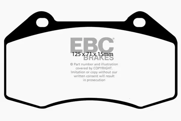 EBC Ultimax OEM Replacement Brake Pads (UD1379)