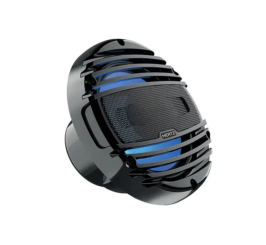 Hertz Marine HMX 6.5-LD-TC 6.5" Coaxial Speakers with RGB LEDs
